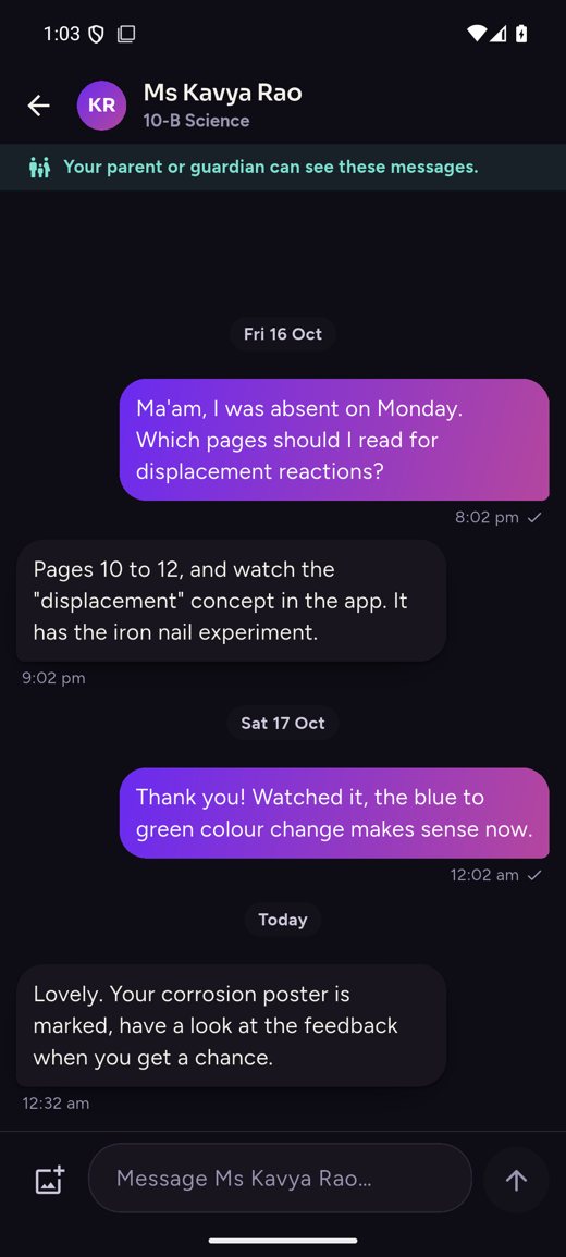 Dark mode, lesson