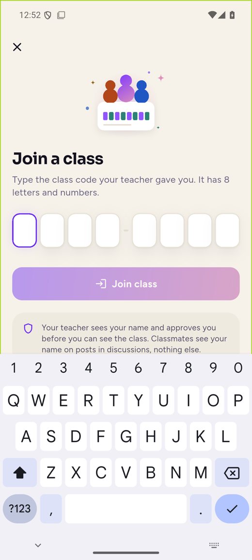 Join a class